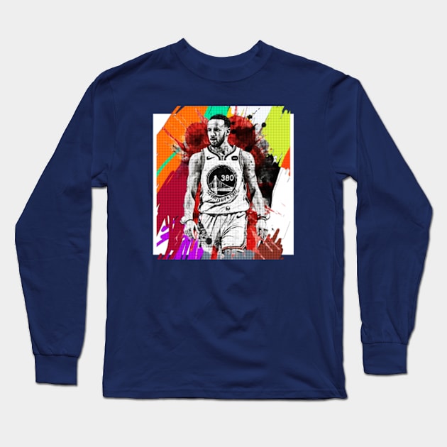 Steph Curry Long Sleeve T-Shirt by TshirtMA